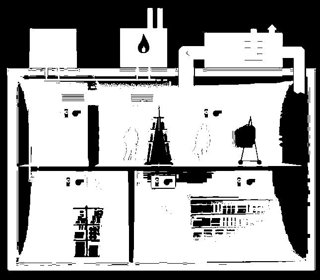 Spesa per elettricità (1.800.000 /anno): Rooftops Torri evaporative Pompe del circuito dell anello di liquido Illuminazione Servizi generali (scale mobili, ascensori, prese, etc.