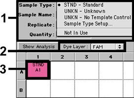 L'assegnazione del tipo di campione ad una rispettiva funzione (Acronym) avviene in base alla tabella riportata di seguito: Tipo di campione Funzione (Acronym) Concentrazione (Quantity) Reporter