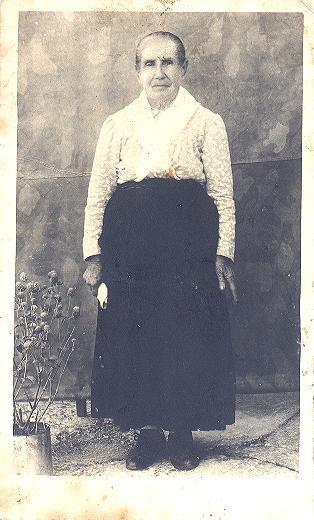 Maria Lucia Di Scala, la nonna materna di mia madre La mia bisnonna, Maria Lucia Di Scala, nata