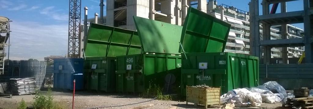 GESTIONE DEI RIFIUTI DA CANTIERE Construction Waste Management Plan AZIONI FONDAMENTALI: Monitorare l effettivo andamento della raccolta differenziata in cantiere.