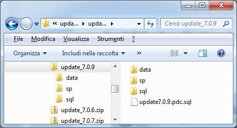 DISTRIBUZIONE AGGIORNAMENTO Stiamo preparando un "pacchetto" di aggiornamento che apporterà le modifiche strutturali a tabelle e codici illustrate in precedenza, da completare anche in base alla