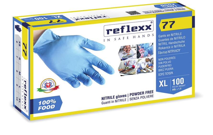Scegli la professionalità della Linea Food Reflexx per la sicurezza della tua azienda.