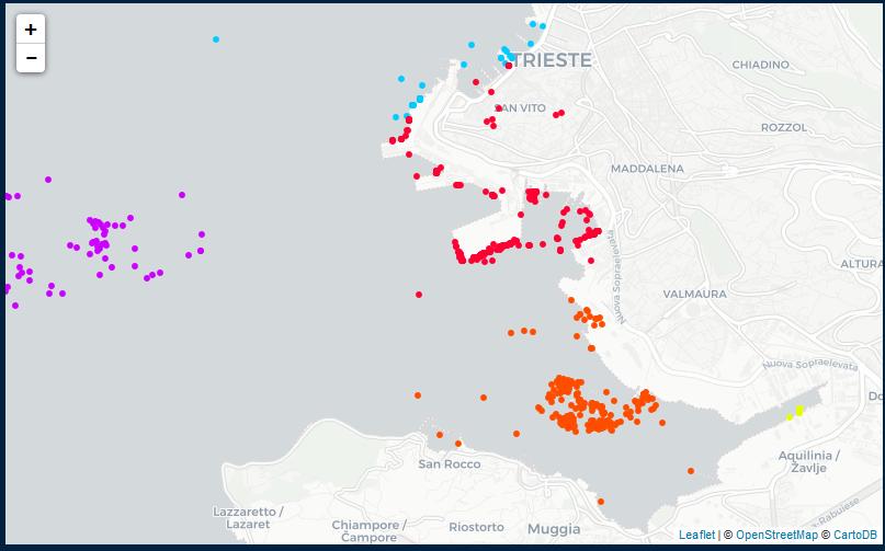 Monitoraggio in tempo reale delle navi in Adriatico (progetto SHAPe IPA Adriatic);