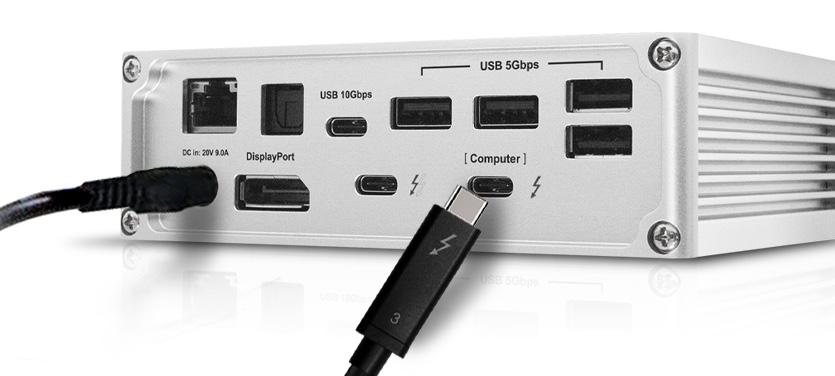 Questa singola connessione fornirà ora una ricarica di 85W al proprio laptop oltre ad una