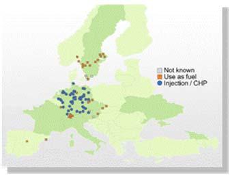 PRUDUZIONE DI BIOGAS IN EUROPA L Italia è il terzo produttore in Europa di biogas In Italia, a differenza di altri stati Europei, non vi è