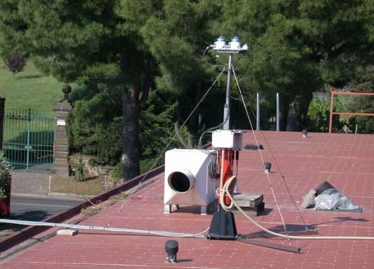 Set-up sperimentale Radiometro a banda larga della