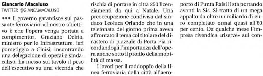 GIORNALE DI