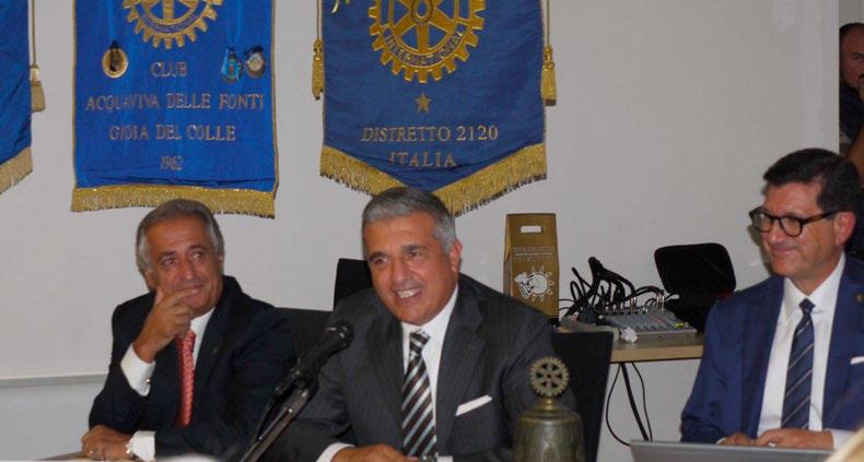 Comandante della Legione Carabinieri Puglia, espone la sua relazione I Presidenti dei Club