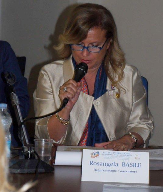 Tina Tafuri, consorte del Presidente Gisotti Tina Tafuri