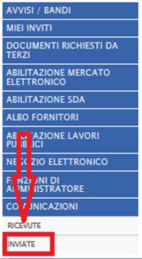 Verrà notificato l esito corretto dell invio.