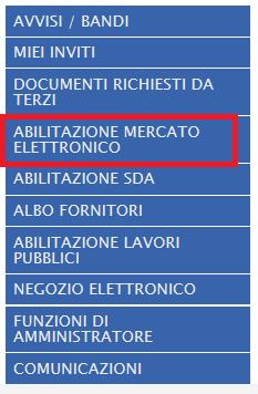 Accesso all Area personale Per accedere all Area Personale gli operatori economici concorrenti devono seguire la seguente procedura: 1.