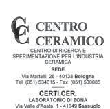 Ceramico Bologna, che può attribuire marchi di qualità per