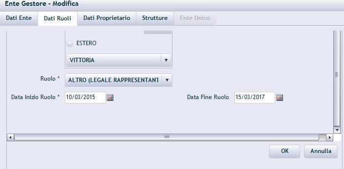 Caso 4: Legale Rappresentante con già uno o più Ruoli, necessita di accedere ad un Ente Gestore già esistente su ASAN