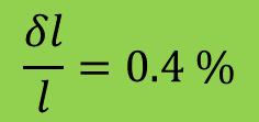 Incertezza su 4π T 9.74954 δ 0.584971 Otteniamo a misura di 9.7 0.
