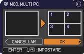 2. Connessione alla rete Voce PRESENTAZ. (segue) MOD.MULTI PC (segue) VIS.