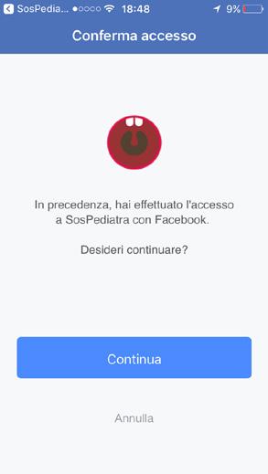 È possibile scegliere tra due opzioni la registrazione