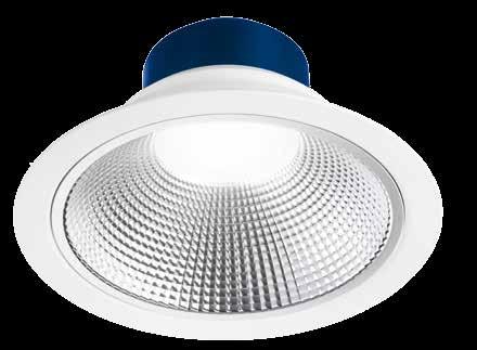 TRIDONIC DOWNLIGT DLA Downlight da incassare direttamente nel soffitto. Modulo con elettronica e dissipatore integrati.