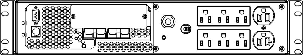 2: ACCENSIONE Collegamento delle apparecchiature al gruppo di continuità Pannelli posteriori 1500 VA, 120 V: 1500 VA, 230 V: 3000 VA, 120 V: 3000 VA, 230 V: Nota: è possibile controllare i