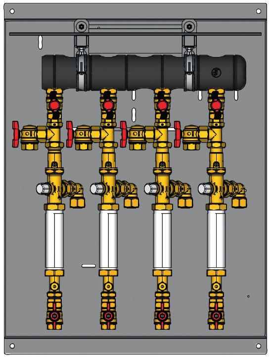 0395IT marzo 2012 GRUPPI PREMONTATI GE550-3 PER MOULI MULTIUTENZA 047U52548 Accessori di completamento ircolatore P76WIY001 - circolatore a 3 velocità RS 25/6 interasse 180 mm 076S00048 circolatore a