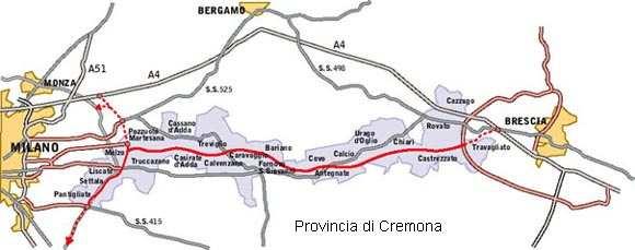 Un esempio: Il Piano territoriale d Area Alto cremasco Camisano (1.332 ab) Capralba (2.466 ab) Casale Cremasco (1.837 ab) Castel Gabbiano (473 ab) Pieranica (1.174 ab) Quintano (915 ab) Sergnano (3.