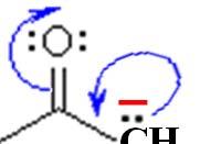 Acidità degli idrogeni in α di aldeidi e chetoni H H CH 2 H