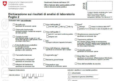 di laboratorio e medico entro 7