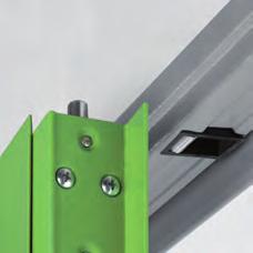 per il telaio (NCS5020- B50G) Imballaggio standard - Protezione singola porta tramite film di polietilene (PE) estensibile - Telai assemblati per le porte ad 1 anta -