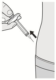 Passo 11: Estrazione Estrarre l ago dalla pelle allo stesso angolo con cui è stato inserito. Non rimettere il cappuccio copriago.