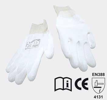 Prodotto appositamente creato per ottenere massima resistenza e notevolissima sensibilita' rispetto ai guanti riutilizzabili. A norme CE cat. II.