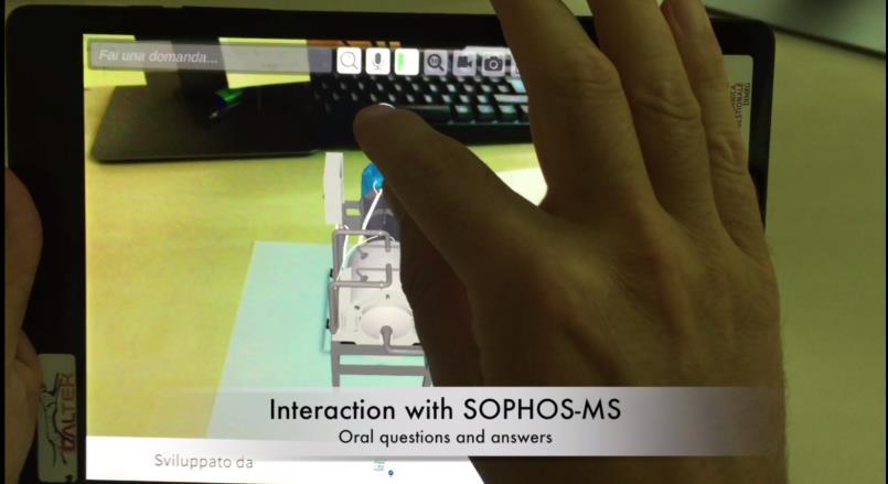 L Assistente Personale SOPHOS-MS è in grado di comprendere e rispondere a