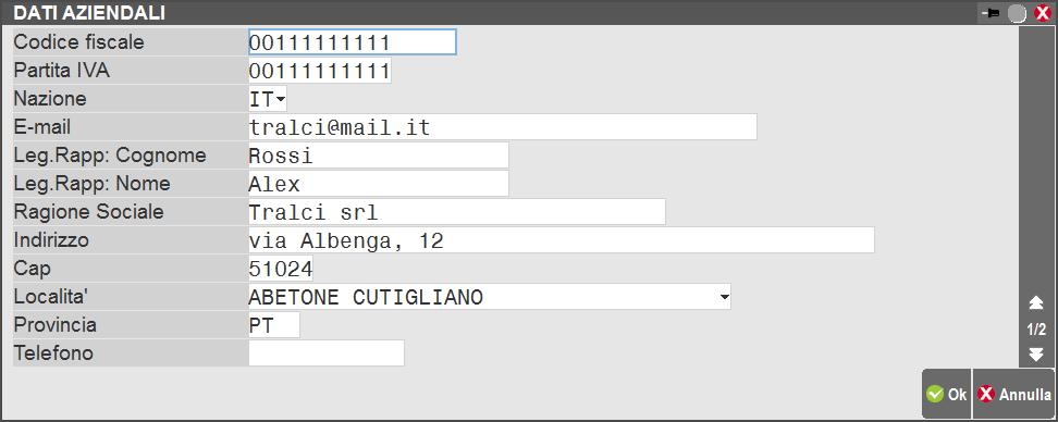 ATTIVAZIONE DEL SERVIZIO La procedura guidata del configuratore richiede