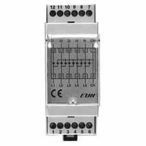 Dispositivo provalampade in contenitori DIN modulari 000 Schema elettrico COD. 000 I I I I I CN 0 Dispositivo provalampade in contenitori DIN modulari N.