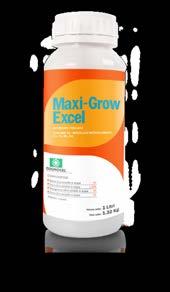 idrosolubili, fogliari e biostimolanti MAXI-GROW stimolante del metabolismo, di origine organica, per alte rese e performance.