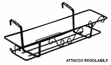 FERRO FISSO CM. 85 136677 136678 136679 PORTACASS.