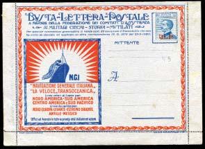 800,00) 150,00 2244 1992 busta lettera postale, affrancata con 25 C.