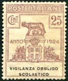 GUER- RA-ROMA firmato Diena (N 76 cat. 2.200,00) 400,00 530 1924 parastatali, 3 L.
