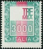 300,00) 500,00 654 1980 castello di Montagnana, 1000 L.