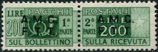 75,00) 20,00 852 1947/48 pacchi postali, 100 L.