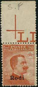 350,00) 70,00 1072 1932 Garibaldi, PATMO, 10 valori (N 17/26 cat.