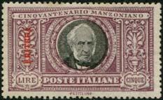 600,00) 650,00 1089 1893 francobolli di Re Umberto