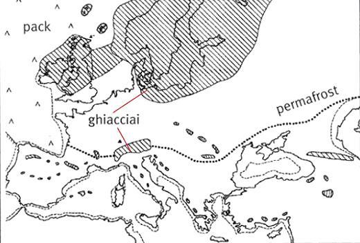 L attuale DISTRIBUZIONE del genere Salmo è il risultato di eventi geografici e climatici