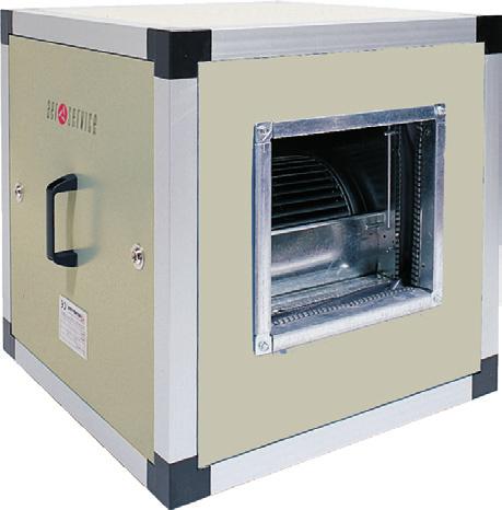 Ventilatori centrifughi cassonati direttamente accoppiati, pale curve avanti Ventilazione La tecnologia per il benessere di ogni respiro Prodotto Impiego Costruzione CADN/CADS Applicazioni civili ed