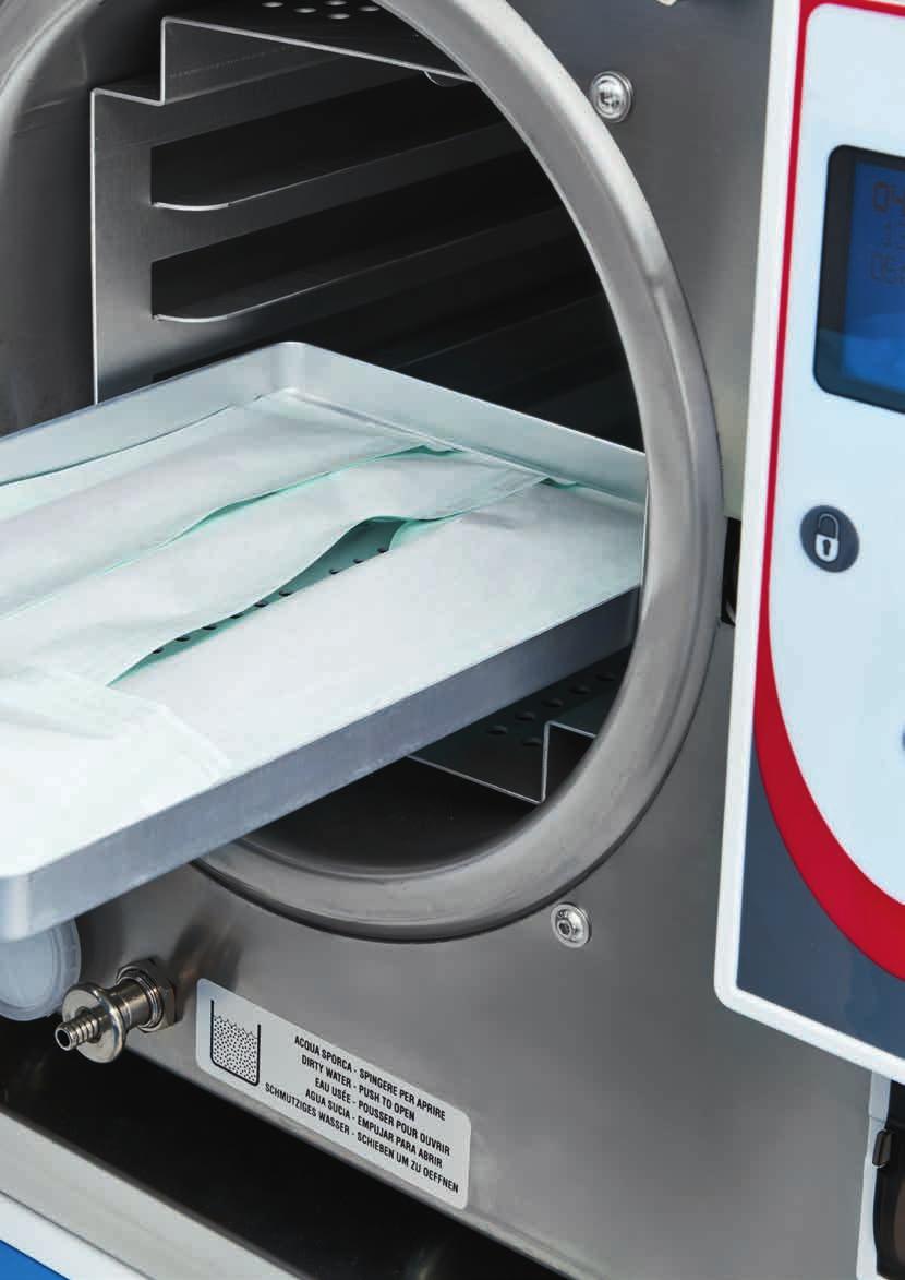 Apparecchiature Soluzioni per l igiene La corretta pulizia degli strumenti odontoiatrici richiede apparecchiature che uniscono sicurezza ed efficacia, tecnologia e praticità.