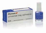 Adhesive Adesivo per portaimpronta Sistemi per l impronta / Accessori Universal Tray Adhesive è un adesivo specifico per i siliconi per addizione.