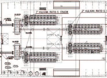 Motori diesel 4T- Sistemazione sala macchine di