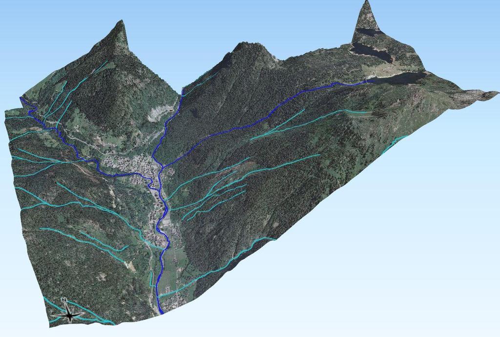 Reticolo Idrico Principale Reticolo Idrico Minore Area oggetto di applicazione di modello di saturazione del