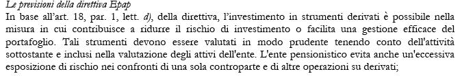 Derivati, Hedge Funds 2 C è qualcosa di sbagliato in Italia? Siamo eccentrici? Si può migliorare?