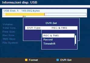 La porta USB supporta anche le unità autoalimentate, formattate in FAT32 o NTFS e dotate di due o più partizioni.