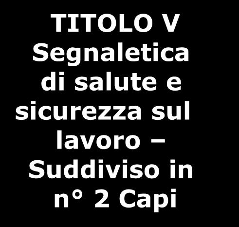 in n 2 Capi TITOLO IV Cantieri