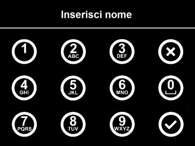 Di seguito riportiamo la pagina che permette di completare la selezione delle aree associate all utente. Con il tasto potete scorrere l elenco delle aree.